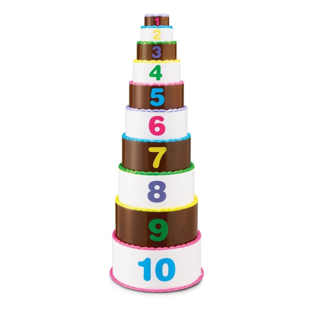 Learning Resources Stack & Count Layer Cake - Colorful Educational Toy - Picture 6 of 6
